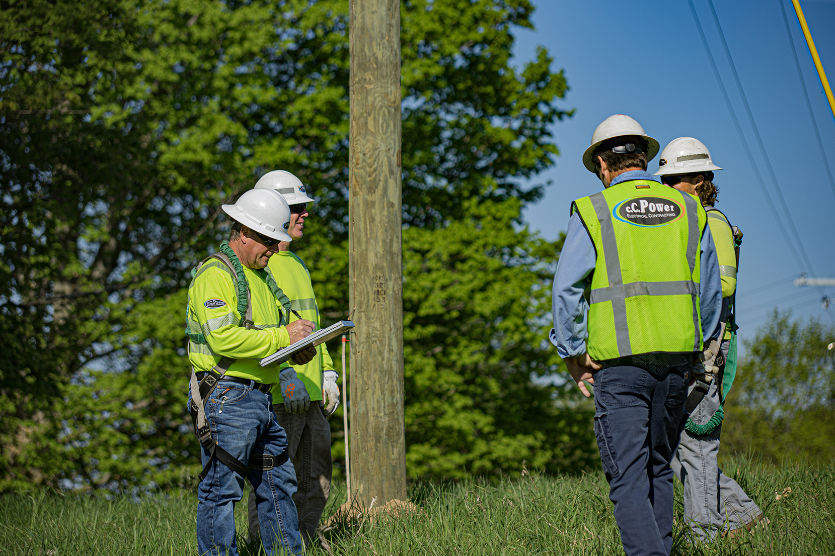 power restoration team