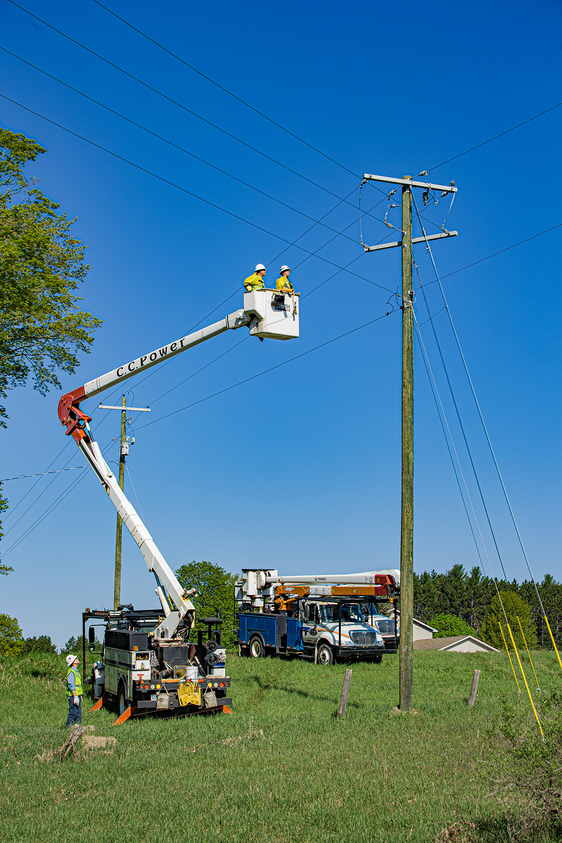 power transmission crew